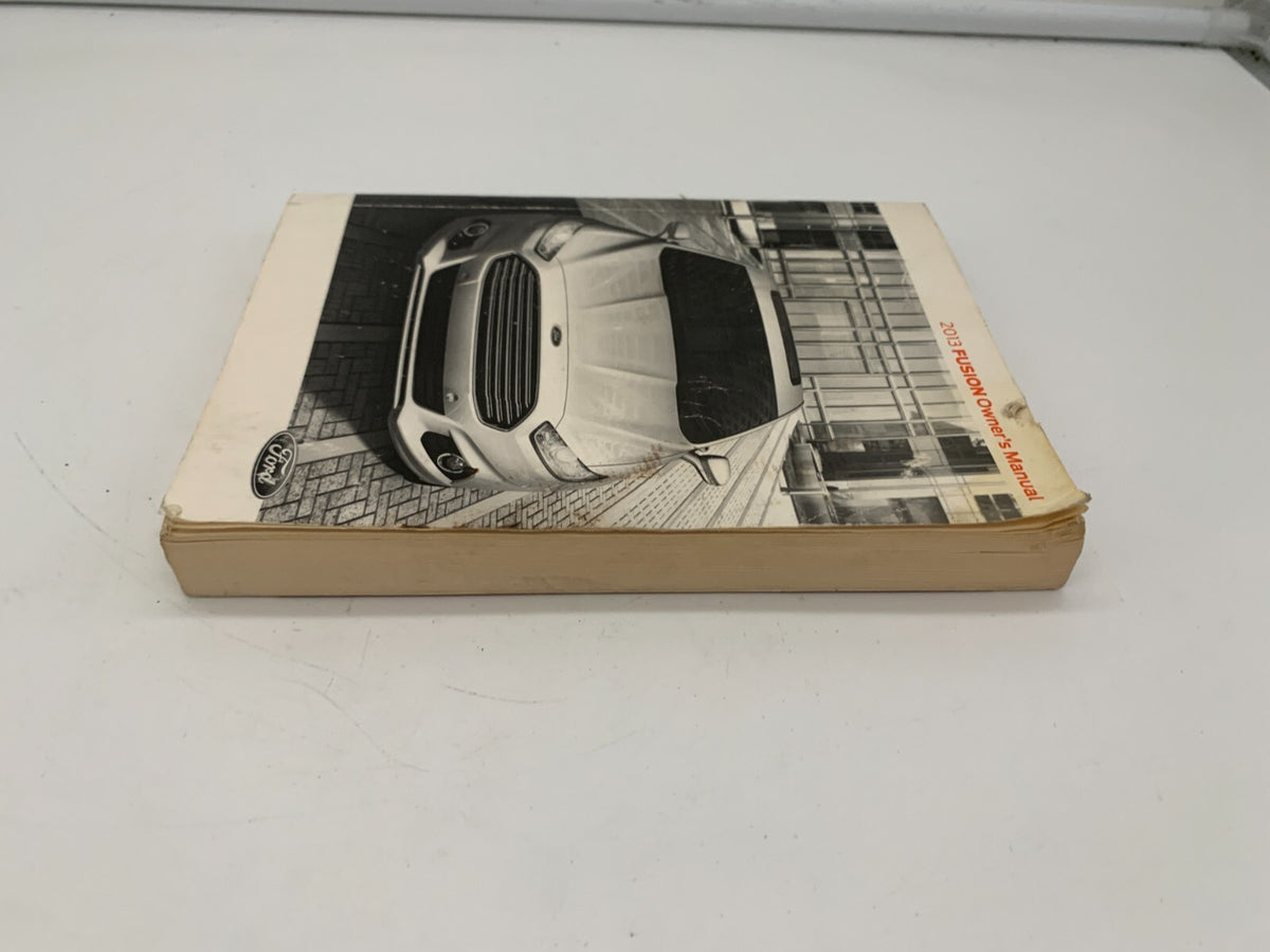 2013 Ford Fusion Owners Manual OEM R01B29023