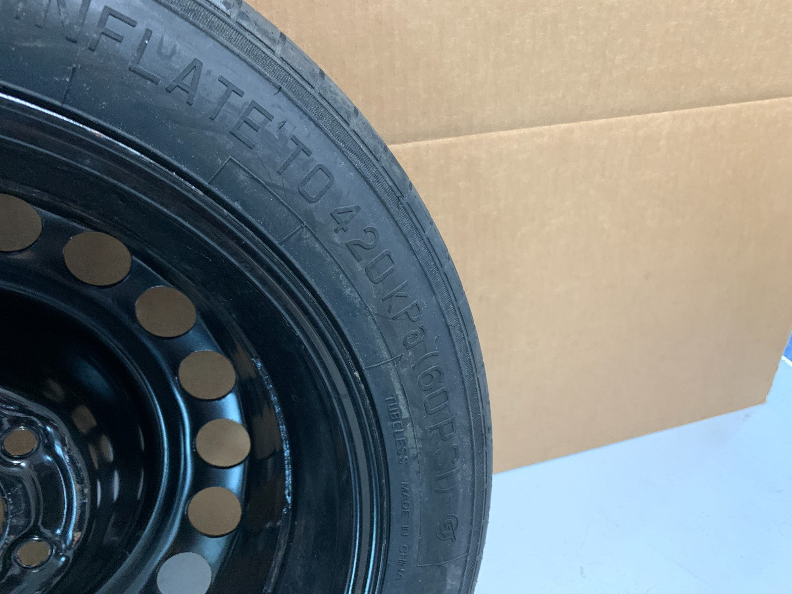 2016-2022 Chevrolet Malibu 16" Spare Tire Compact Donut T125/80R16