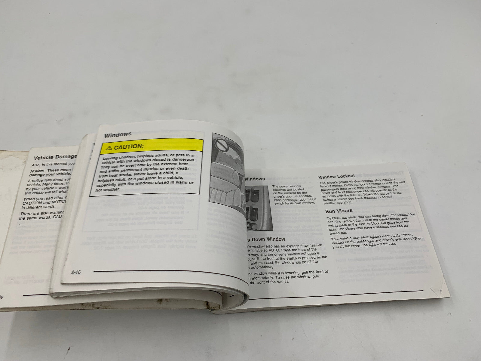 2001 Chevrolet Malibu Owners Manual OEM B01B03005