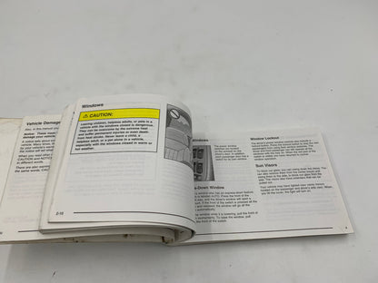 2001 Chevrolet Malibu Owners Manual OEM B01B03005