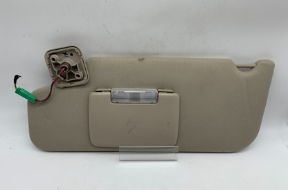 2010-2011 Ford Taurus Driver Sun Visor Gray Illuminated OEM D02B43010