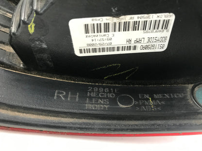 2009-2011 Dodge Journey Passenger Side Tail Light Tailight OEM C03B28004