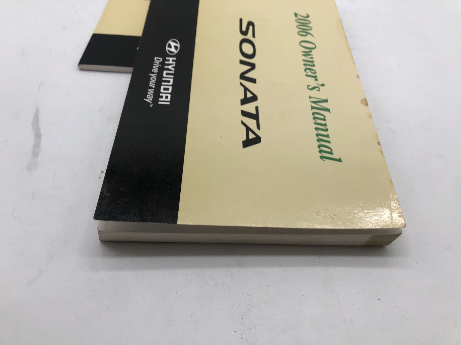 2006 Hyundai Sonata Owners Manual Set OEM A01B38009