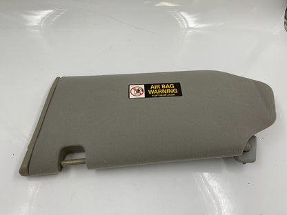 2005 Nissan Maxima Passenger Sun Visor Gray Illumination OEM C04B14033