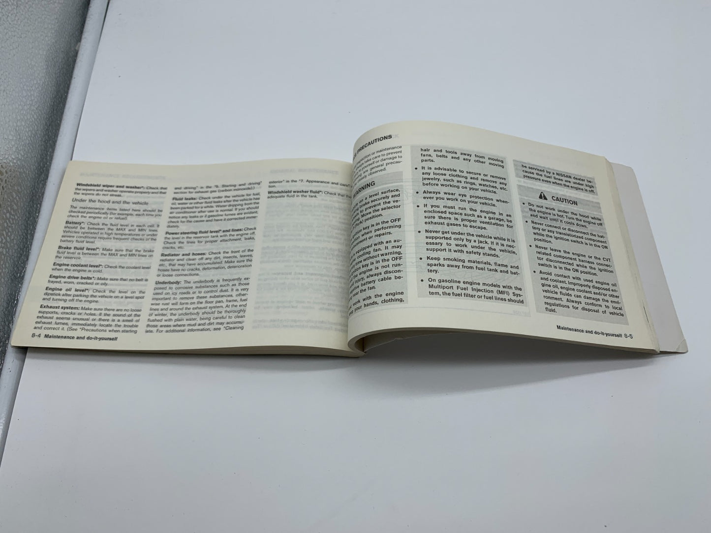 2005 Nissan Murano Owners Manual OEM A04B31004