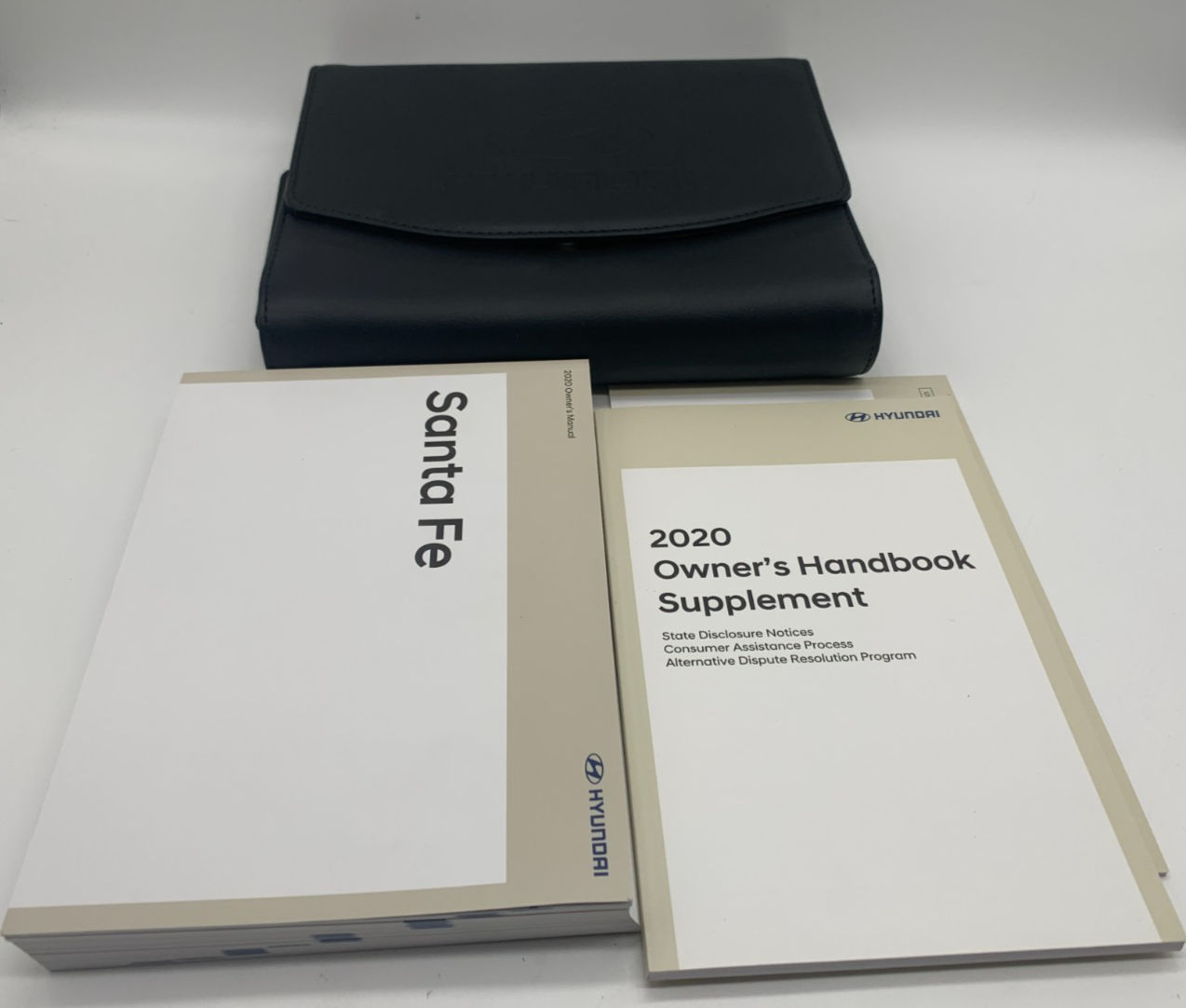 2020 Hyundai Santa FE Owners Manual Set with Case OEM A02B44052