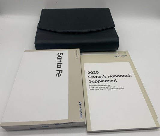 2020 Hyundai Santa FE Owners Manual Set with Case OEM A02B44052