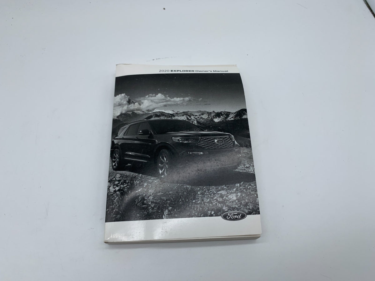 2020 Ford Explorer Owners Manual OEM B02B16013