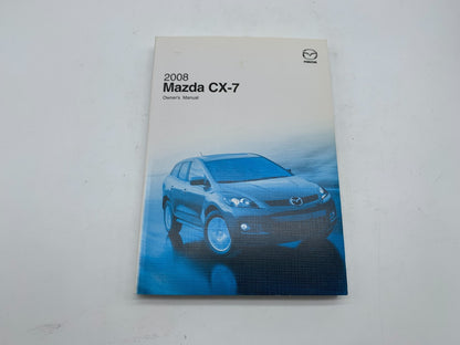 2008 Mazda CX7 CX-7 Owners Manual Set with Case OEM A02B38006