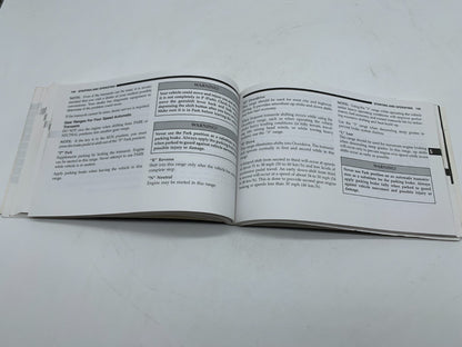 2005 Dodge Stratus Sedan Owners Manual OEM C03B66004