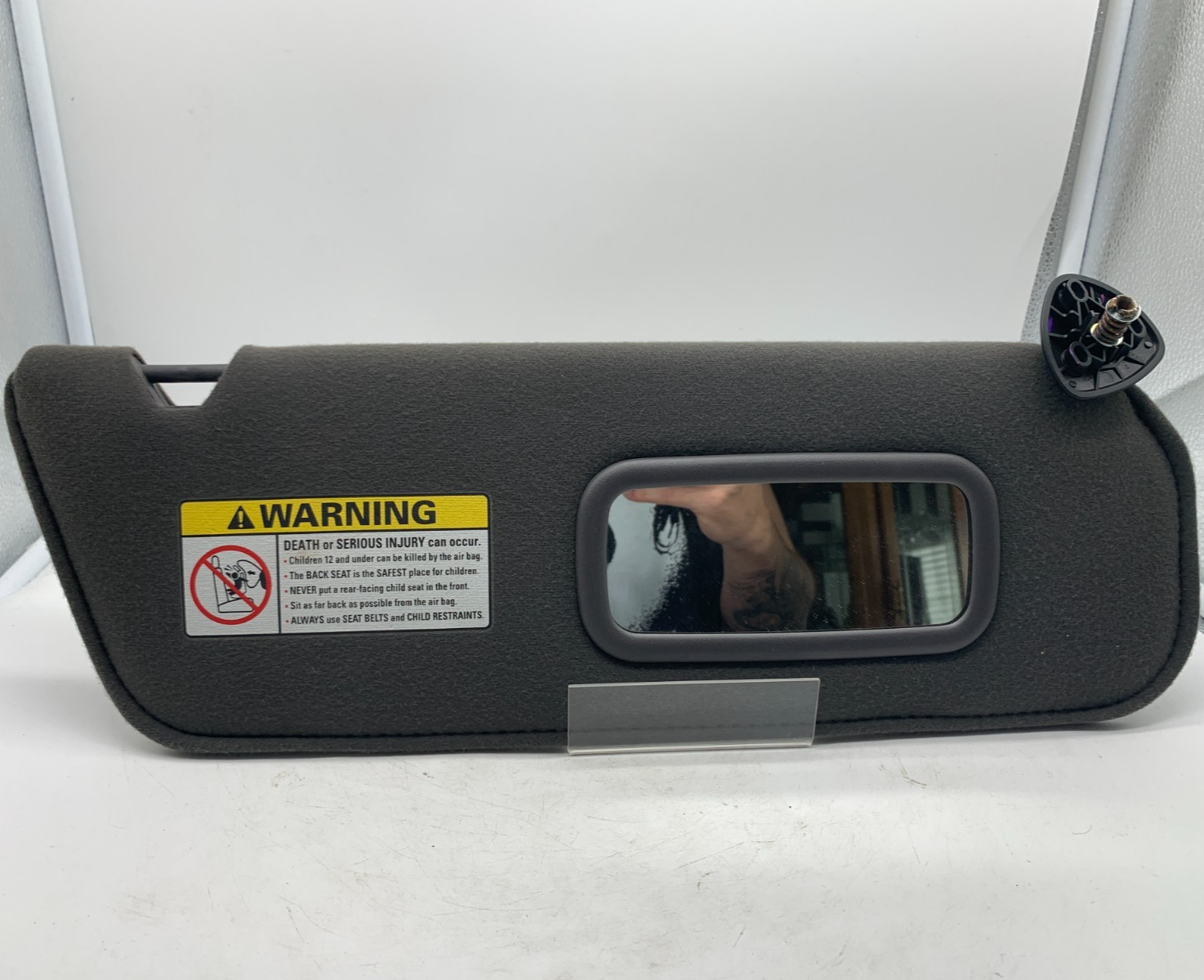 2001-2005 Ford Explorer Passenger Sun Visor Gray OEM A03B12001