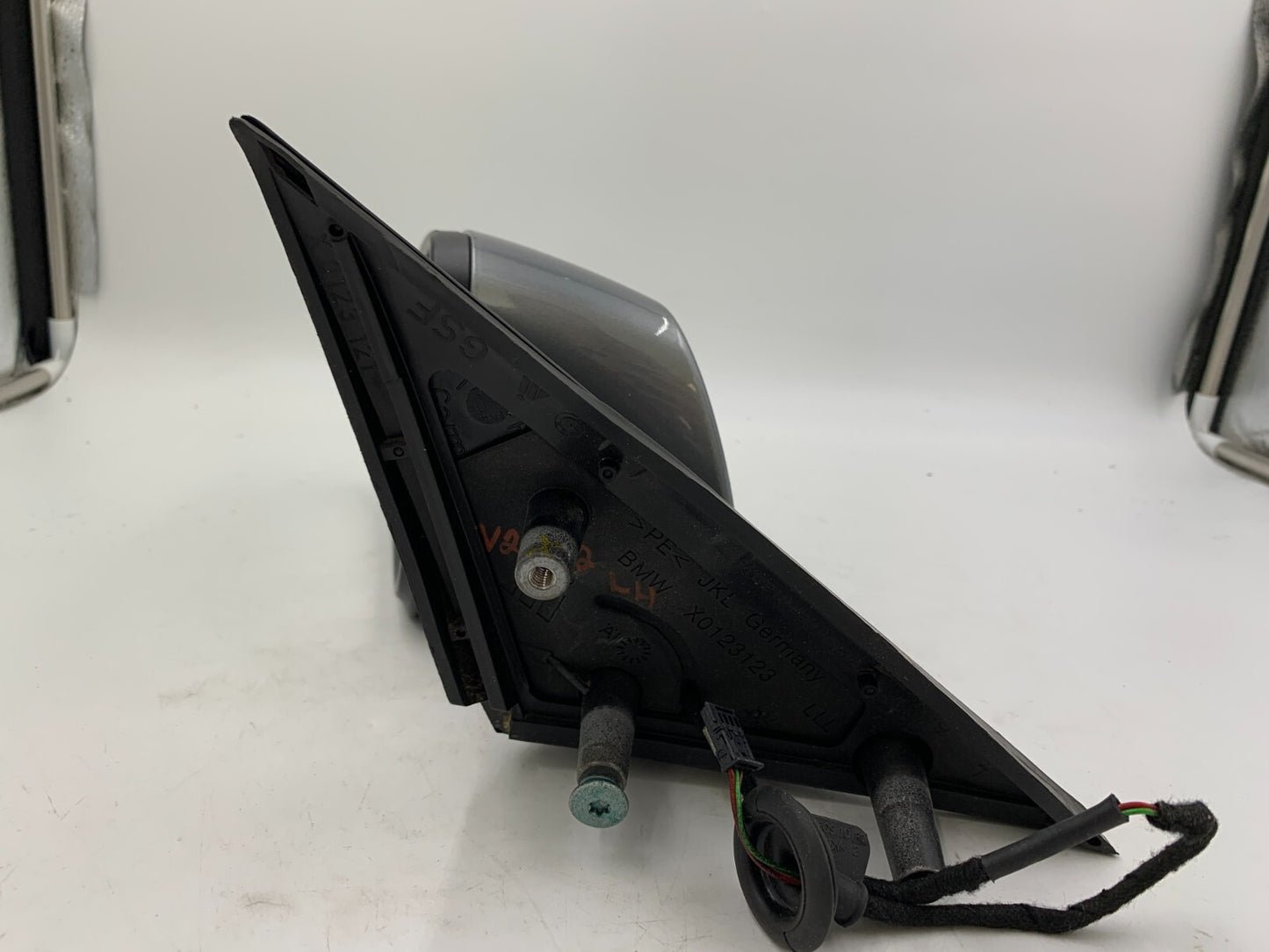 2012-2013 BMW 525i Driver Side View Power Door Mirror Gray OEM A01B35039