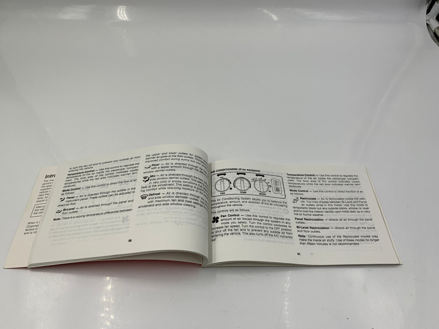 1993 Dodge Intrepid Owners Manual Set with Case OEM D04B37080