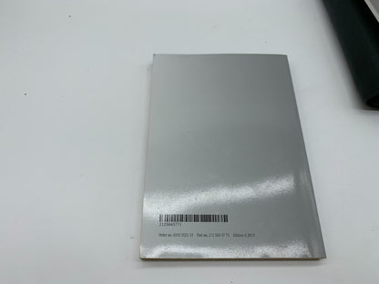 2011 Mercedes-Benz E-Class EClass Owners Manual Set with Case OEM B02B32042
