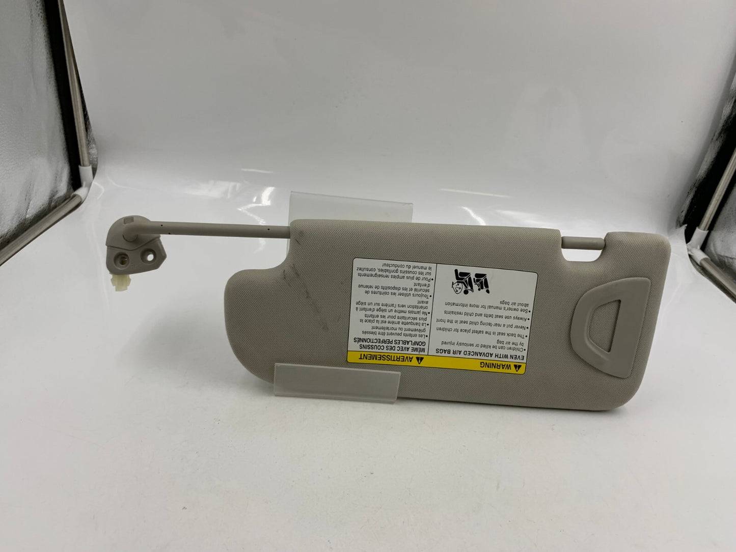 2014-2022 Infiniti Q50 Passenger Sun Visor Gray Illuminated OEM A01B48038