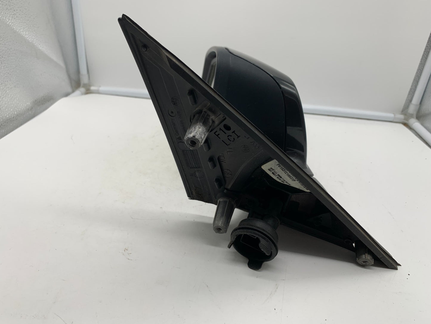 2012-2013 BMW 528i Driver Side View Power Door Mirror Charcoal OEM