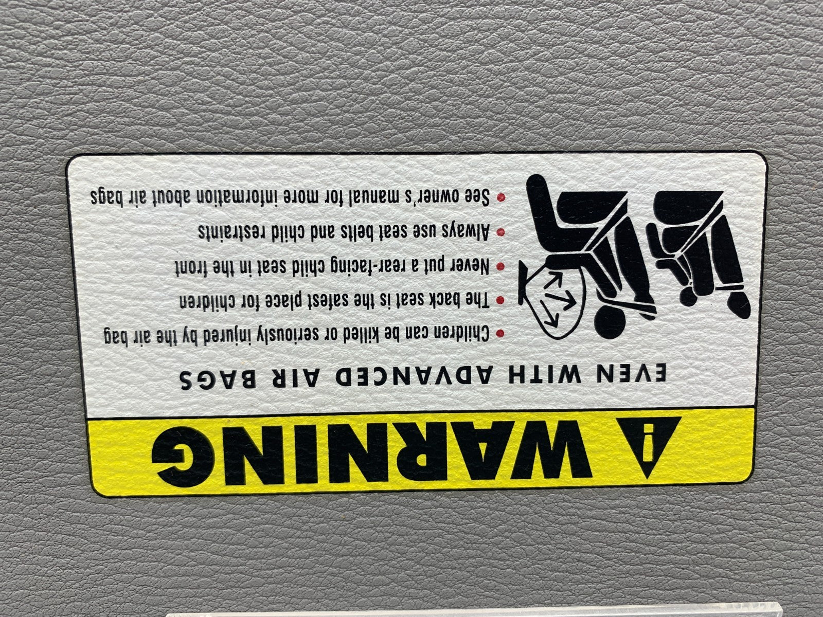 2007-2010 BMW X3 Passenger Sun Visor Sunvisor Gray Illuminated OEM A01B54004