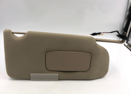 2005-2009 Buick LaCrosse Allure Passenger Sun Visor Tan OEM D01B11077