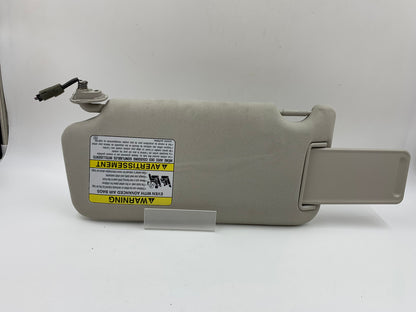 2010-2014 Subaru Legacy Passenger Sun Visor Illuminated OEM Gray