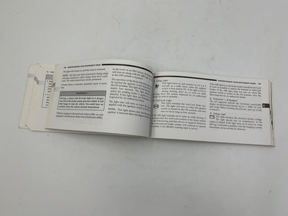 2005 Dodge Caravan Owners Manual OEM E03B57011