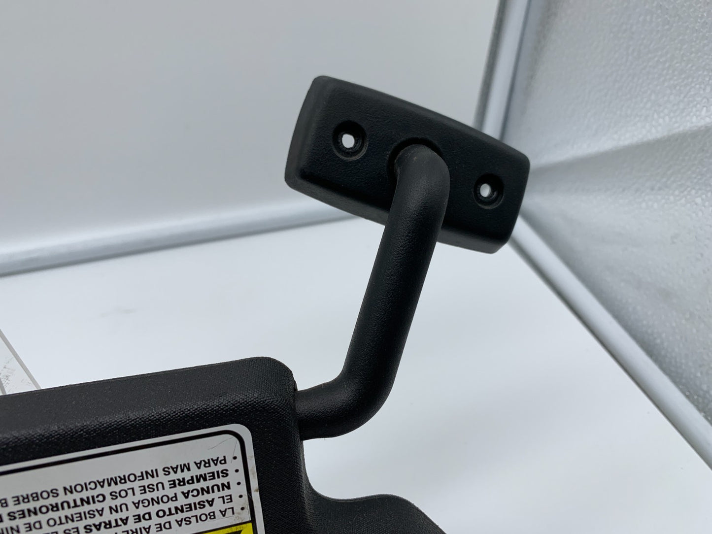 2007-2009 Jeep Wrangler Driver Sun Visor Black OEM B03B51003