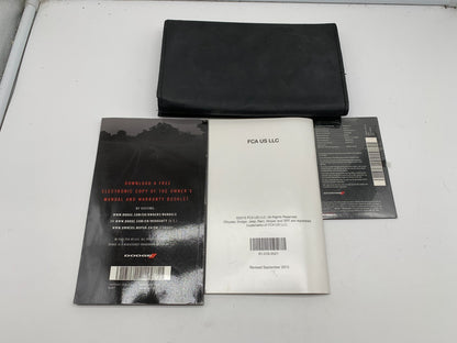 2016 Dodge Dart User Guide Owners Manual Set with Case OEM A04B28006