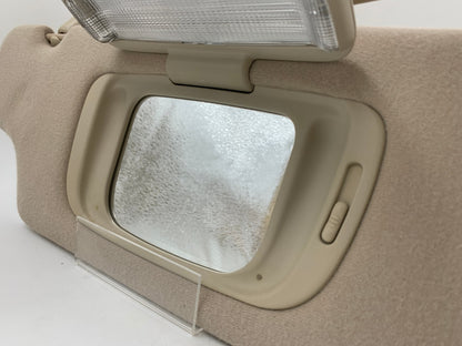 2000-2003 Mercury Sable Passenger Sun Visor Beige Illuminated OEM A03B38054