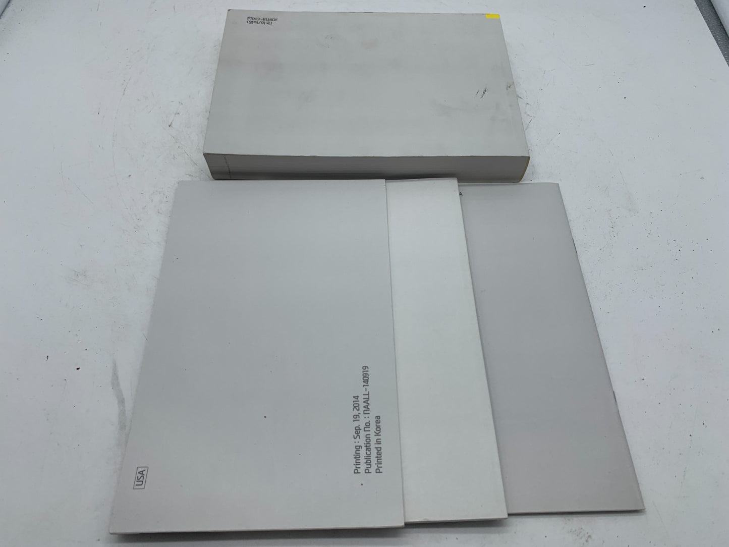 2015 Hyundai Elantra Owners Manual Set OEM A04B63016