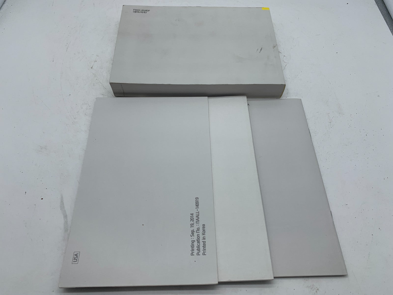2015 Hyundai Elantra Owners Manual Set OEM A04B63016