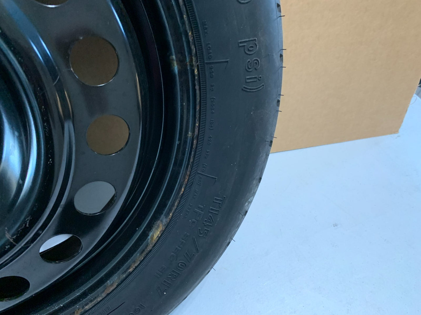 2006-2011 Cadillac STS Spare Tire 16" Compact Emergency Spare T145/70R17