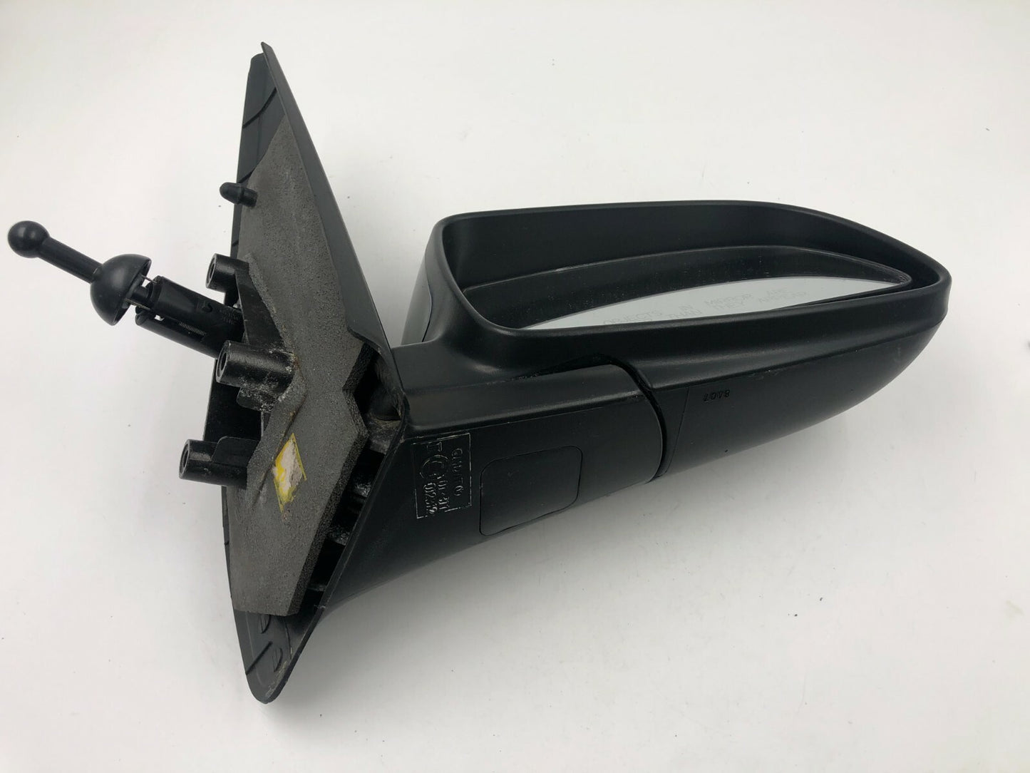 2007-2011 Chevrolet Aveo Passenger Side View Manual Door Mirror Black C03B66020