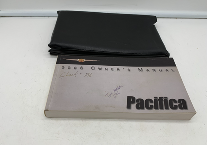 2006 Chrysler Pacifica Owners Manual with Case OEM A01B01010