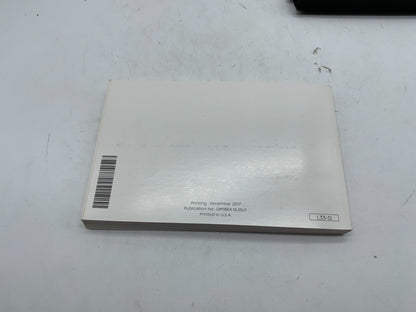 2018 Nissan Altima Sedan Owners Manual Set With Case OEM A04B05014