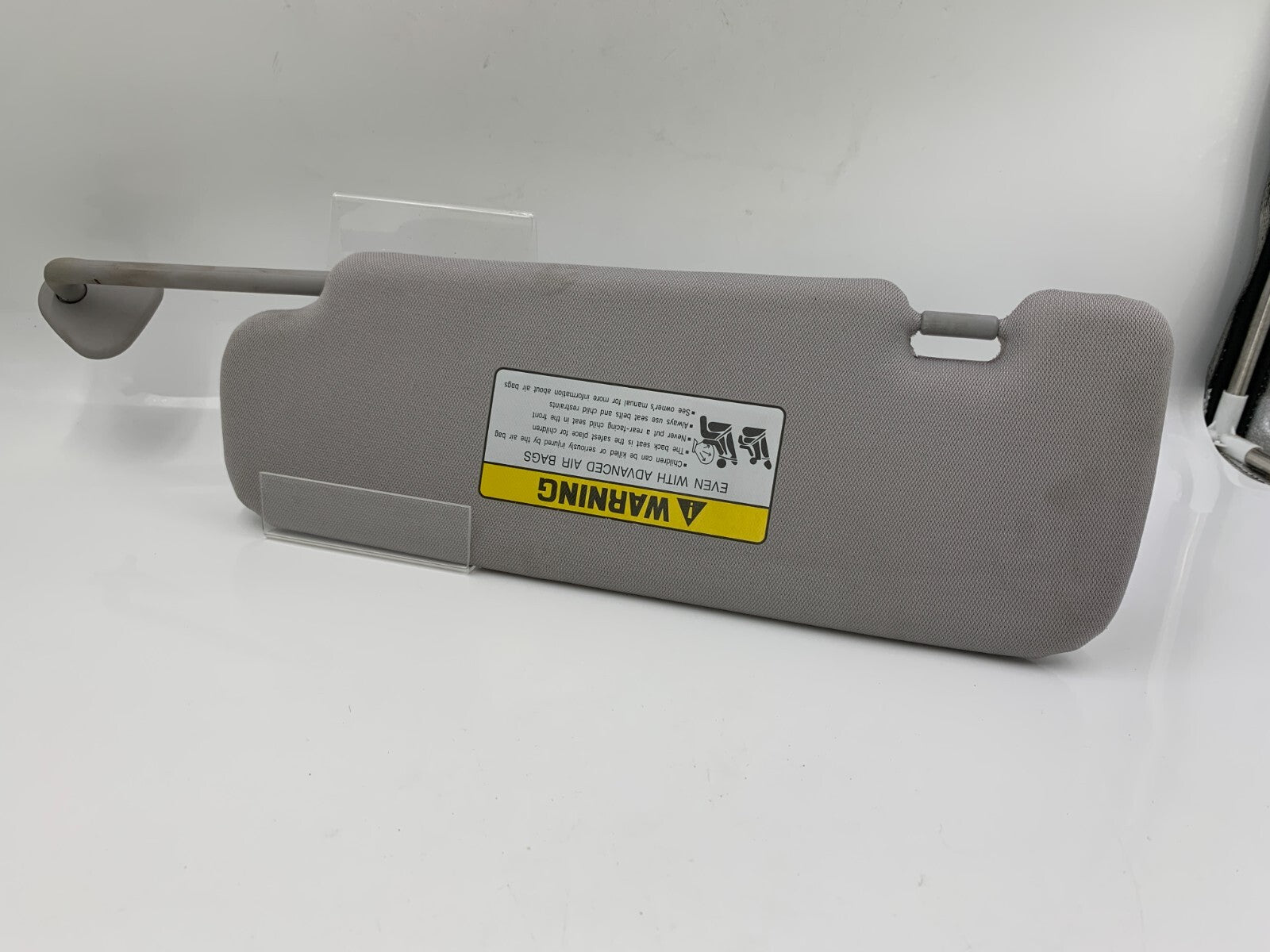 2011-2015 Hyundai Sonata Passenger Sun Visor Sunvisor Gray Illuminated E01B08084