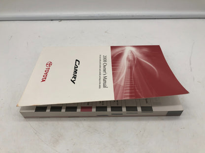 2008 Toyota Camry Owners Manual OEM A03B26006
