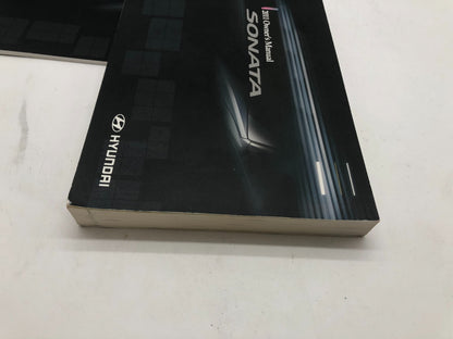 2011 Hyundai Sonata Owners Manual Set with Case OEM A01B26006