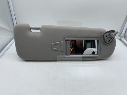 2011-2015 Hyundai Sonata Passenger Sun Visor Gray OEM A01B22049