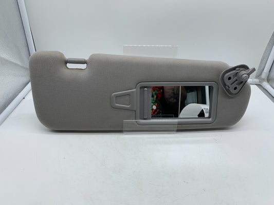 2011-2015 Hyundai Sonata Passenger Sun Visor Gray OEM A01B22049
