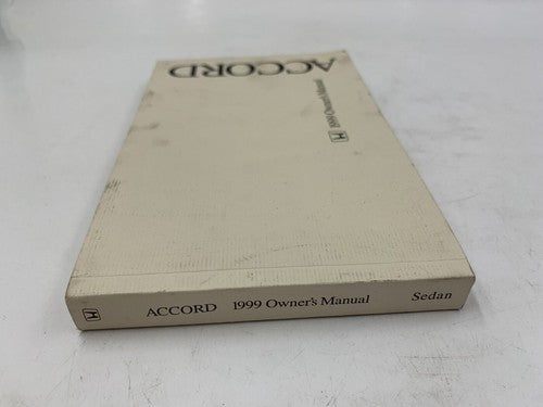 1999 Honda Accord Owners Manual OEM R01B21010