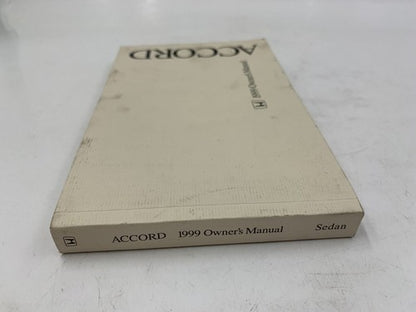 1999 Honda Accord Owners Manual OEM R01B21010