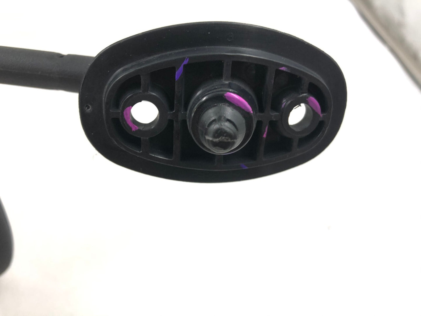 2014-2019 Kia Soul Passenger Sun Visor Illuminated Black OEM D03B15025