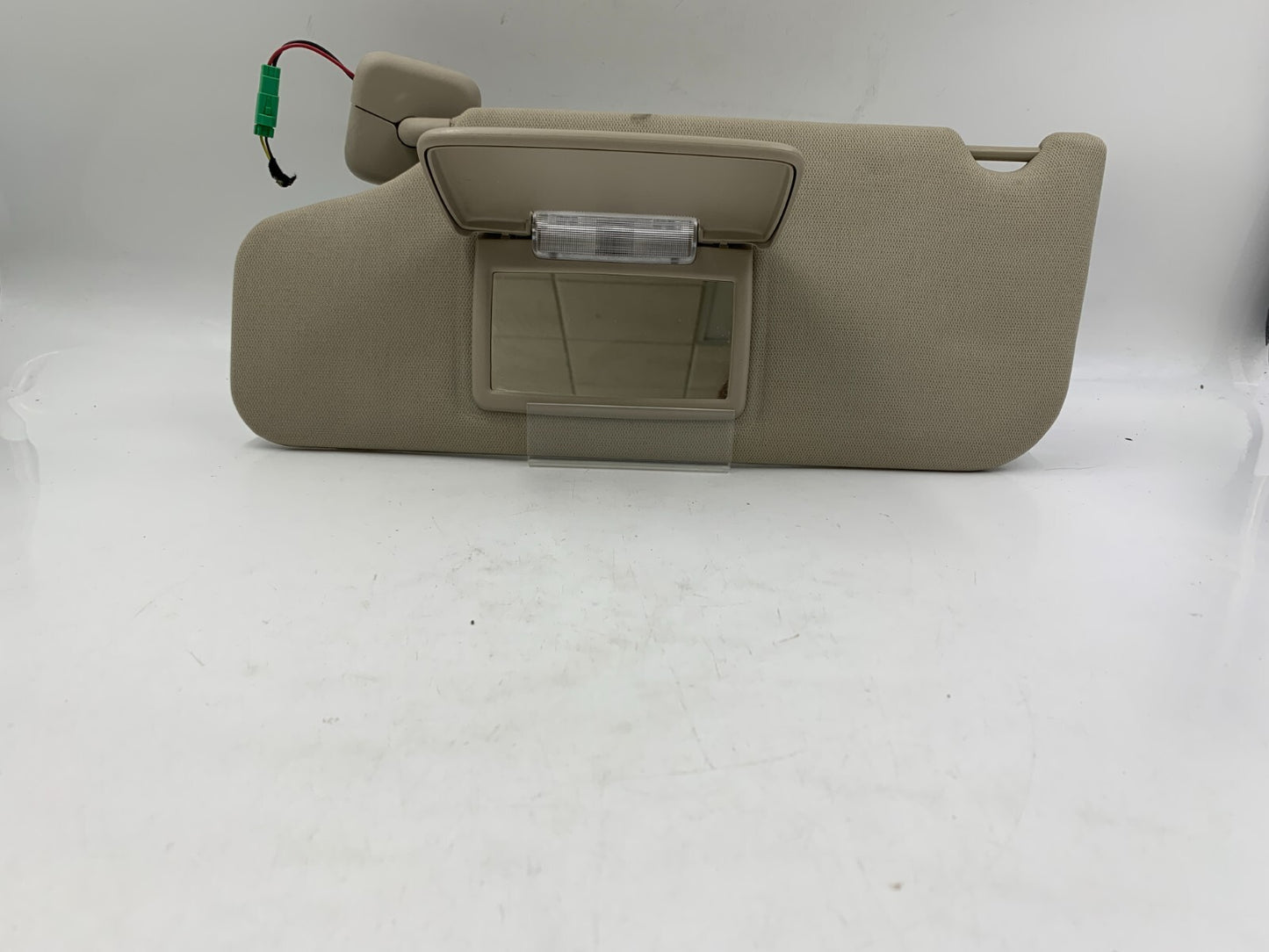 2010-2011 Ford Taurus Driver Sun Visor Gray Illuminated OEM E01B67009