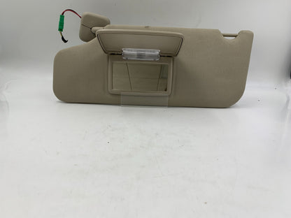 2010-2011 Ford Taurus Driver Sun Visor Gray Illuminated OEM E01B67009