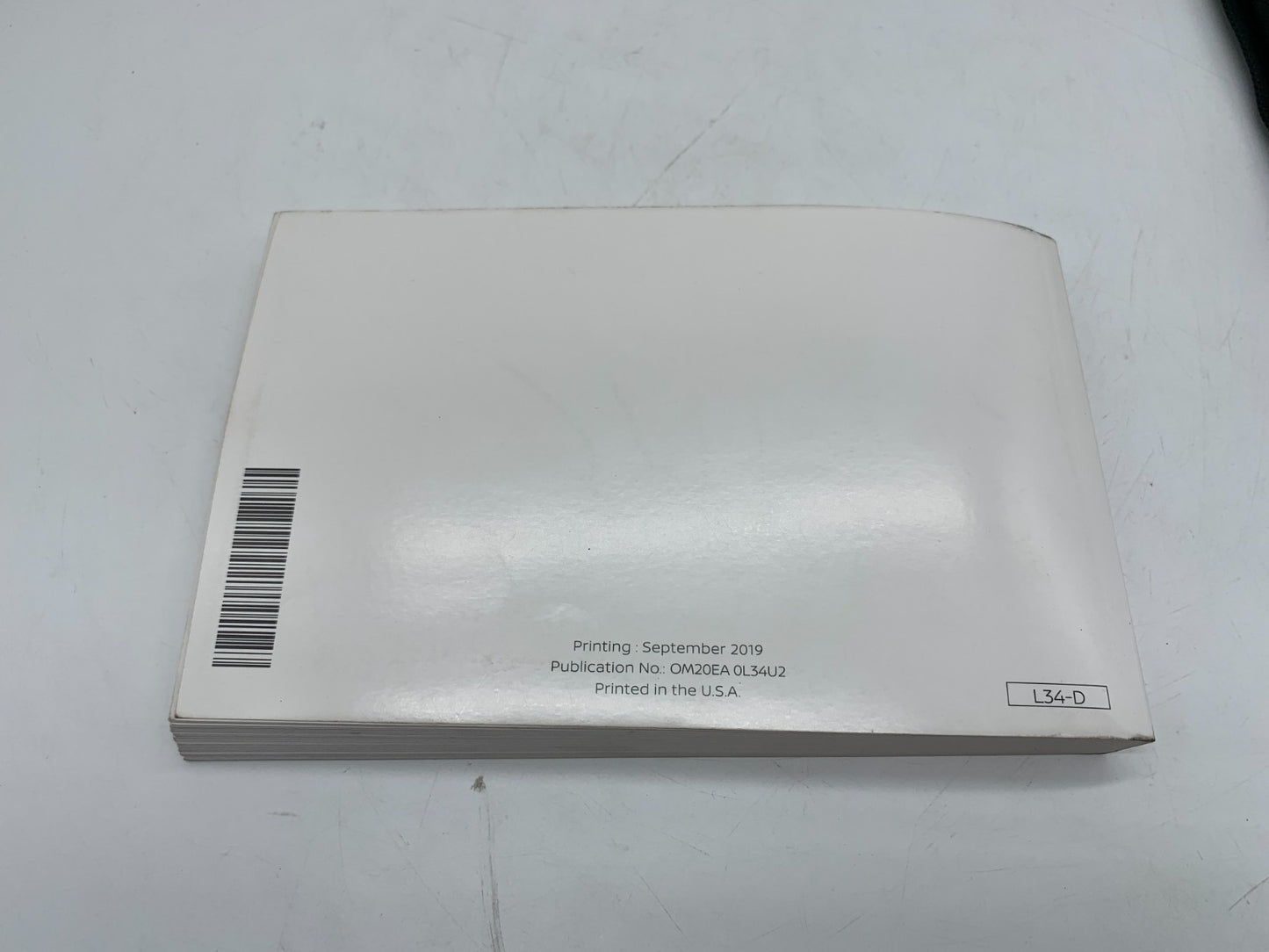 2020 Nissan Altima Sedan Owners Manual Set with Case OEM D01B10040