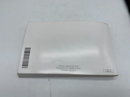 2020 Nissan Altima Sedan Owners Manual Set with Case OEM D01B10040
