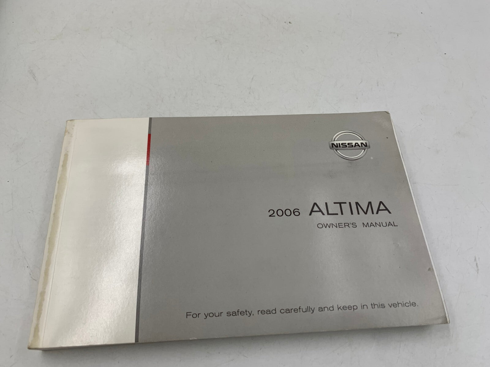 2006 Nissan Altima Owners Manual with Case OEM D01B48006