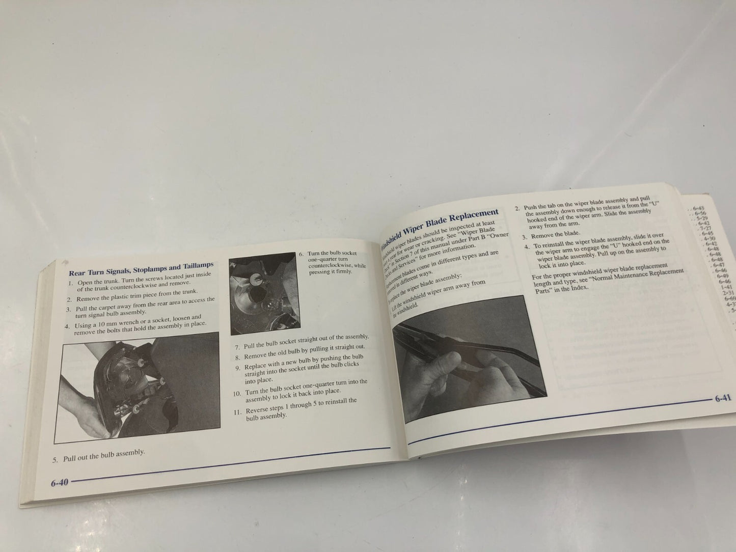 2000 Buick LeSabre Owners Manual Set OEM C03B41018