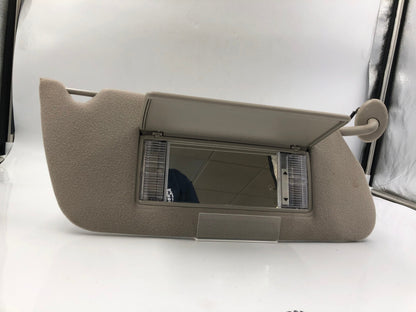 1994-1999 Cadillac DeVille Passenger Sun Visor Illuminated Gray OEM B01B54004