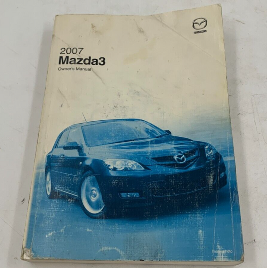2007 Mazda 3 Owners Manual OEM E02B59009