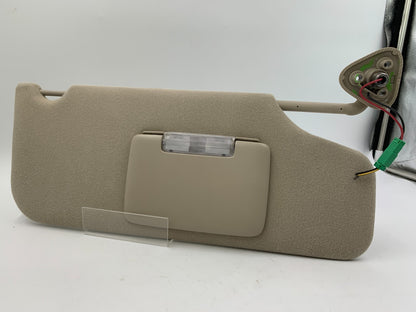 2008-2009 Ford Taurus X Passenger Sun Visor Gray Illuminated OEM B03B44006
